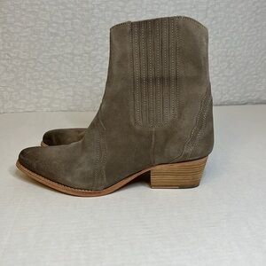 FREE PEOPLE NEW FRONTIER WESTERN BOOTS DISTRESSED